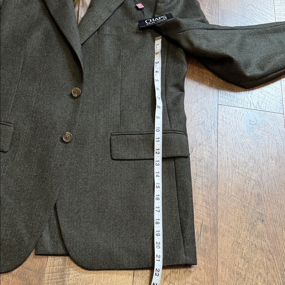 Chaps Men's Dark Green Blazer - Picture 10 of 12